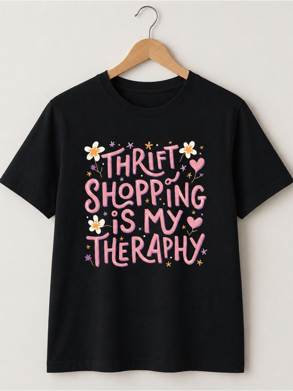 Thrift Shopping Is My Therapy Graphic Tee (NEW)